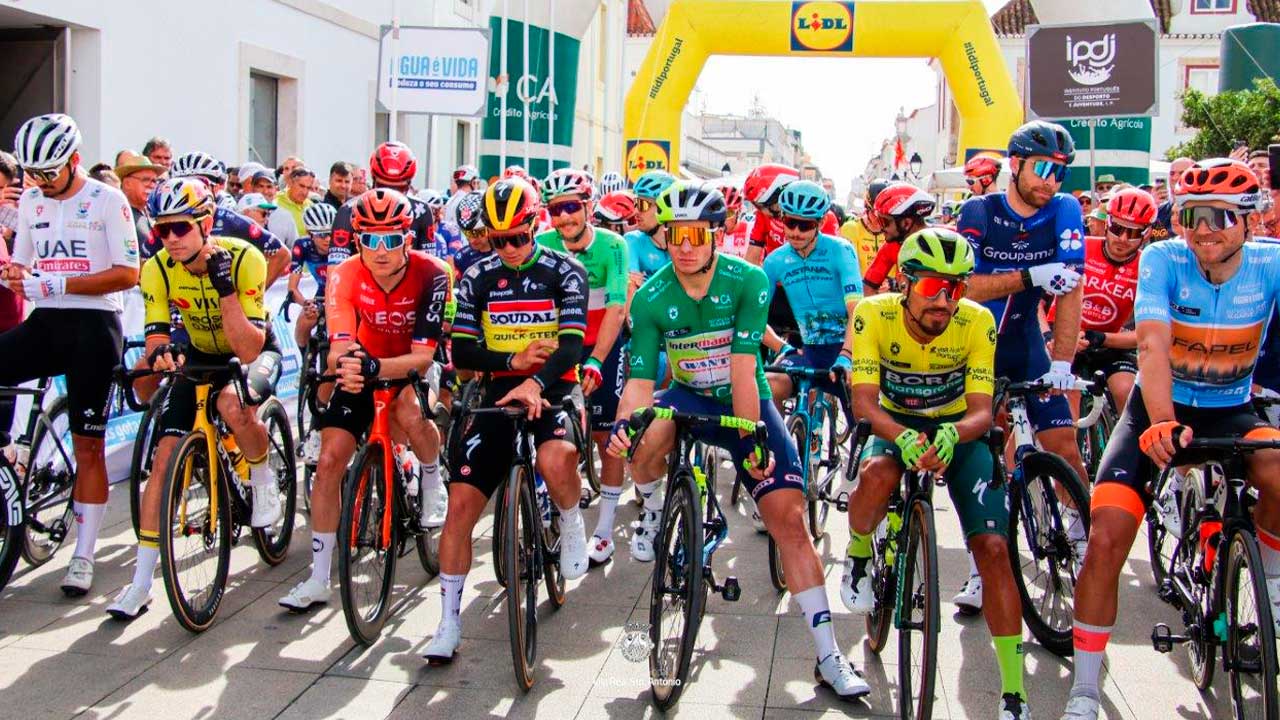 Volta ao Algarve 2026 começa em Vila Real de Santo António com etapa inaugural até Tavira e 185,60 quilómetros de percurso.