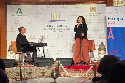 Susana Travassos em concerto na Fundação Três Culturas em Sevilha.