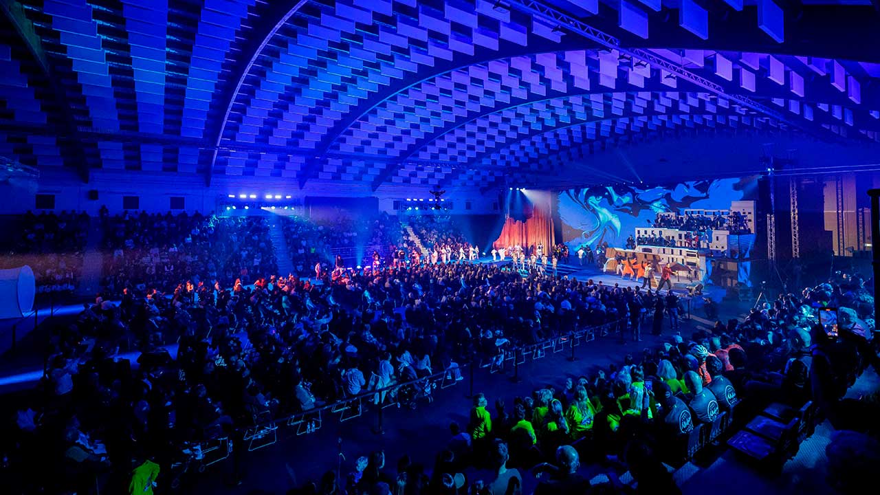 Cidade Europeia do Desporto 2026 arranca em Albufeira com 1.500 pessoas na gala de abertura realizada no Pavilhão Desportivo.