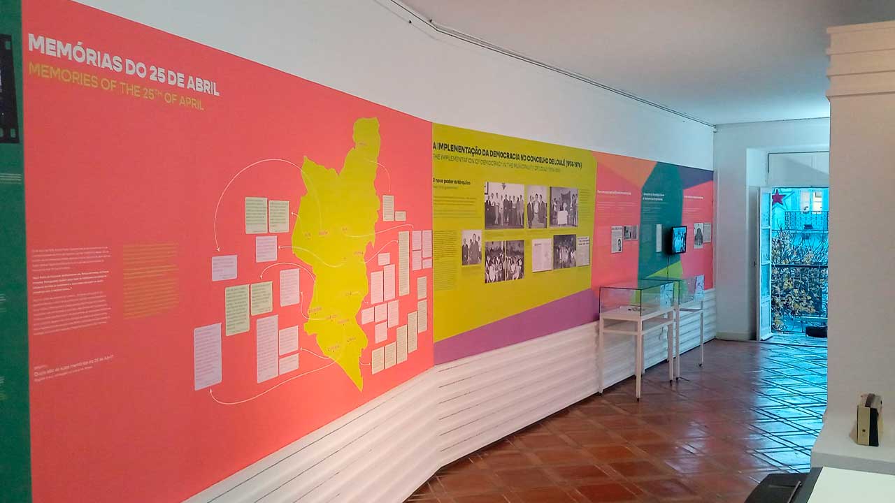 Memórias do 25 de Abril chegam às freguesias de Loulé com exposição itinerante entre 6 e 17 de abril.