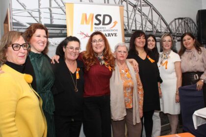 Filipa Mimoso assume liderança das Mulheres Social-Democratas de Portimão em jantar de tomada de posse que reuniu mais de 150 participantes.