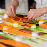 Quinta do Lago serve três jantares exclusivos com arte comestível criada ao vivo pela chef Angélique Schmeinck.