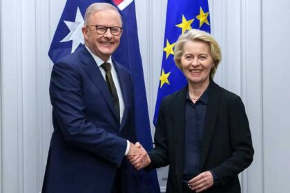 Von der Leyen avisa que Europa enfrenta momento perigoso num mundo cada vez mais instável.