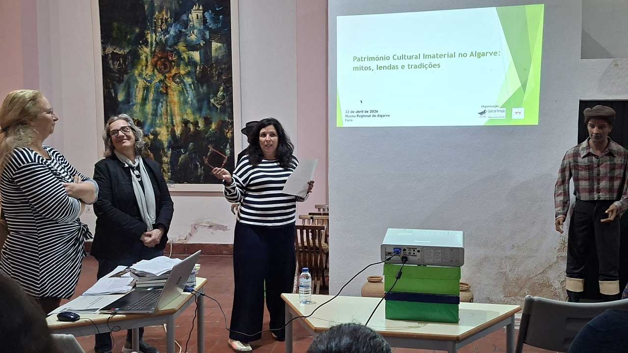 Curso sobre Património Imaterial junta professores no Museu de Faro e promove formação acreditada sobre práticas culturais, património oral e saberes tradicionais.