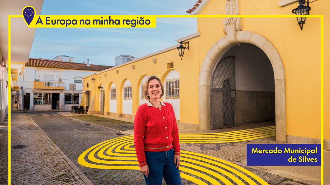 Campanha da União Europeia mostra projetos financiados no Algarve, com iniciativas em áreas como educação, cultura, saúde e economia local.