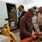 Portimão acompanha obras em Alvor e reúne com comerciantes numa visita com intervenções ao estádio, zona ribeirinha e preparação da ZAC para regular acessos.