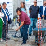 UAlg lançou a primeira pedra do novo Edifício Digital no Campus de Gambelas, em Faro.