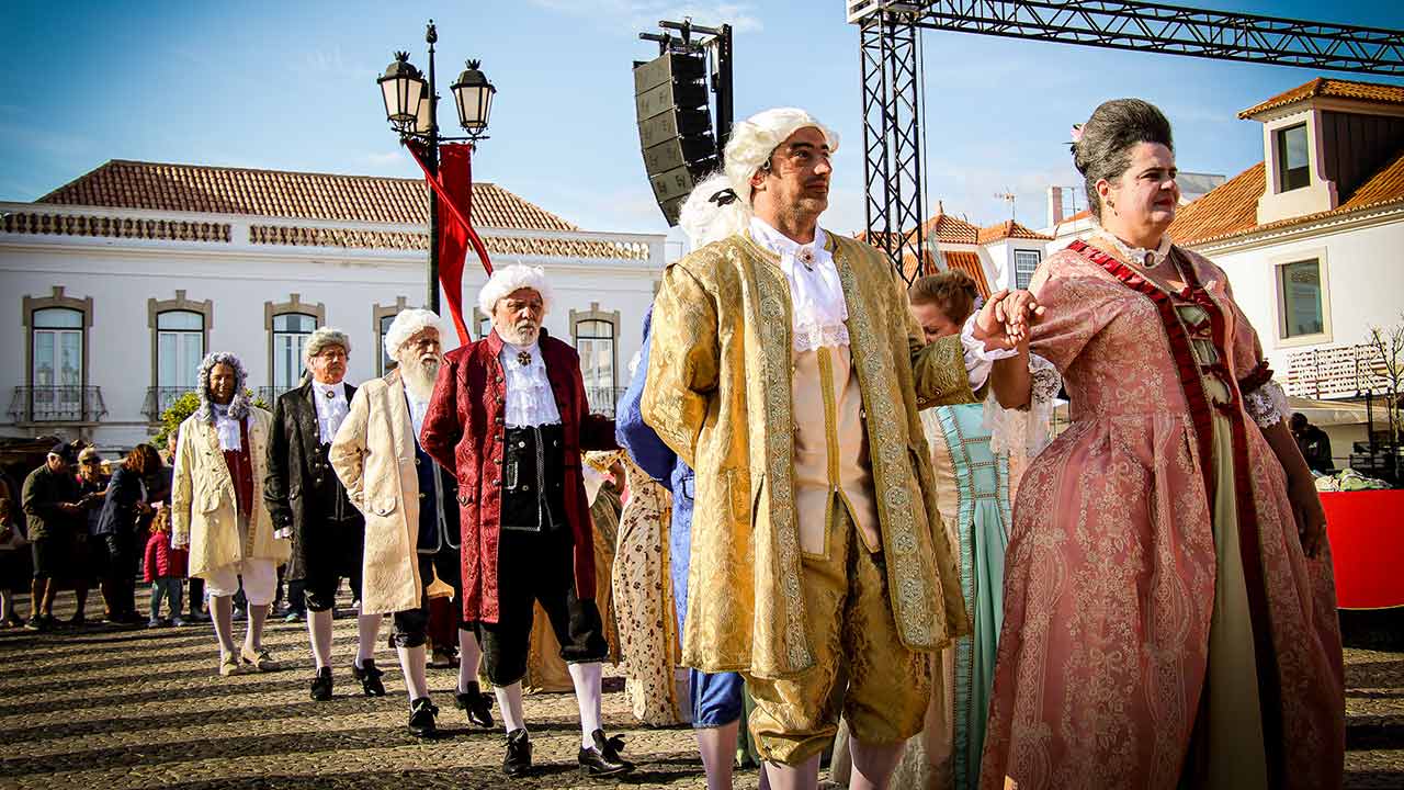 O Festival Setecentista transforma o centro histórico de VRSA num palco do século XVIII.