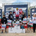 Gonçalo Cardoso garantiu um lugar no pódio do MX2 na jornada do Nacional de Motocross realizada na Cortelha.
