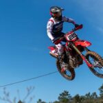 Gonçalo Cardoso garantiu um lugar no pódio do MX2 na jornada do Nacional de Motocross realizada na Cortelha.