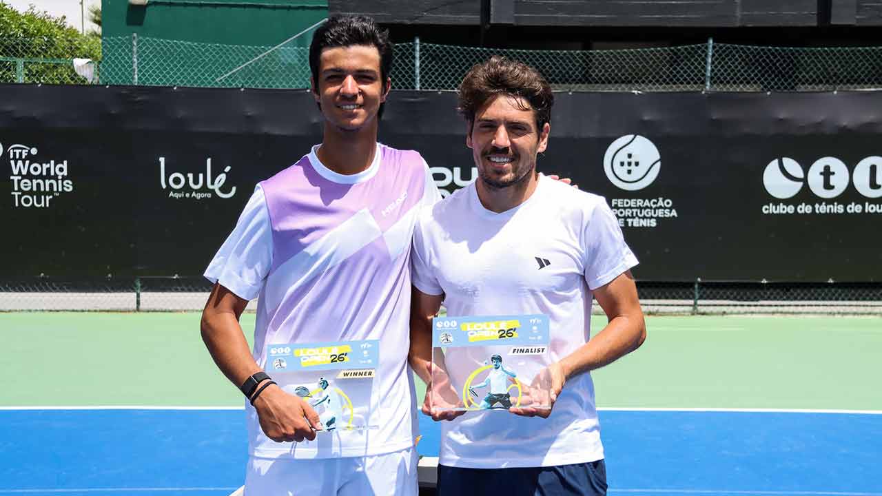 Tiago Pereira derrotou João Domingues na final do Loulé Open 2026.