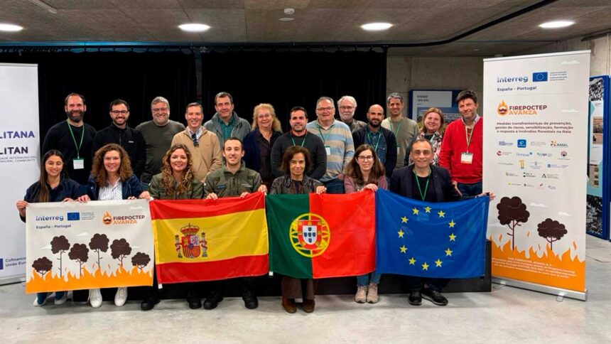 Projeto FIREPOCTEP AVANZA reforça cooperação entre Portugal e Espanha na prevenção de incêndios florestais extremos.