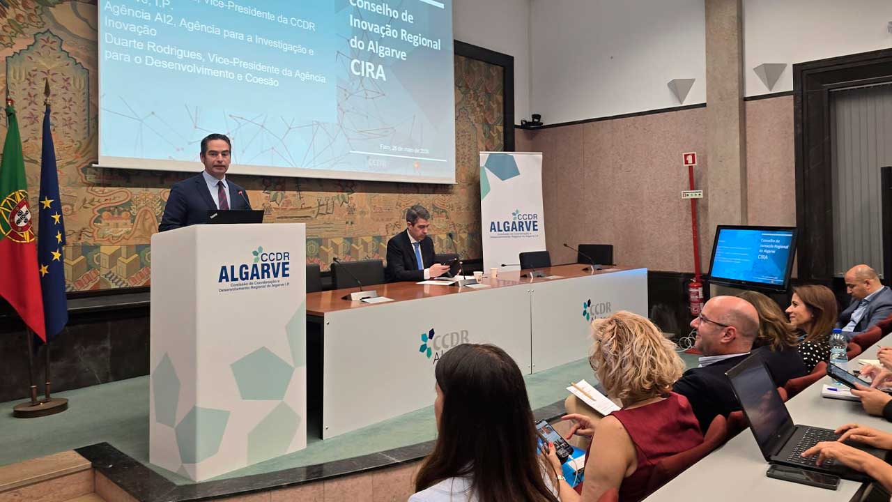 Conselho Regional de Inovação debateu prioridades estratégicas para o futuro da Especialização Inteligente no Algarve.