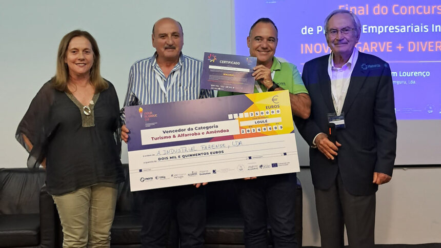 Industrial Farense vence prémio do NERA com um projeto turístico que mostra o percurso da alfarroba desde a produção até ao consumidor.