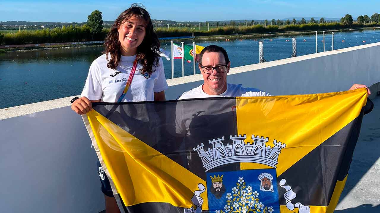 Também Inês Carapinha esteve em evidência ao alcançar o 8.º lugar na prova de K1 Sénior Feminino 1.000 metros.