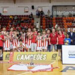 FC Barreirense e Sporting CP encerraram as fases finais de basquetebol com os títulos nacionais em Albufeira.