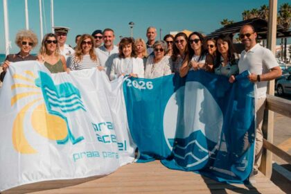 Praias de Faro recebem Bandeira Azul, Qualidade de Ouro e Zero Poluição para a época balnear.