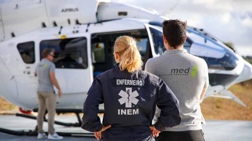 Gulf Med Aviation completa 1.000 missões ao serviço do INEM e transporta 644 doentes em menos de um ano de operação.