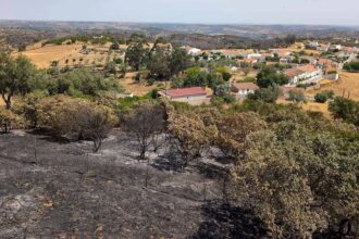 Temperatura e vento continuam a preocupar as autoridades, que mantêm 360 operacionais no terreno.