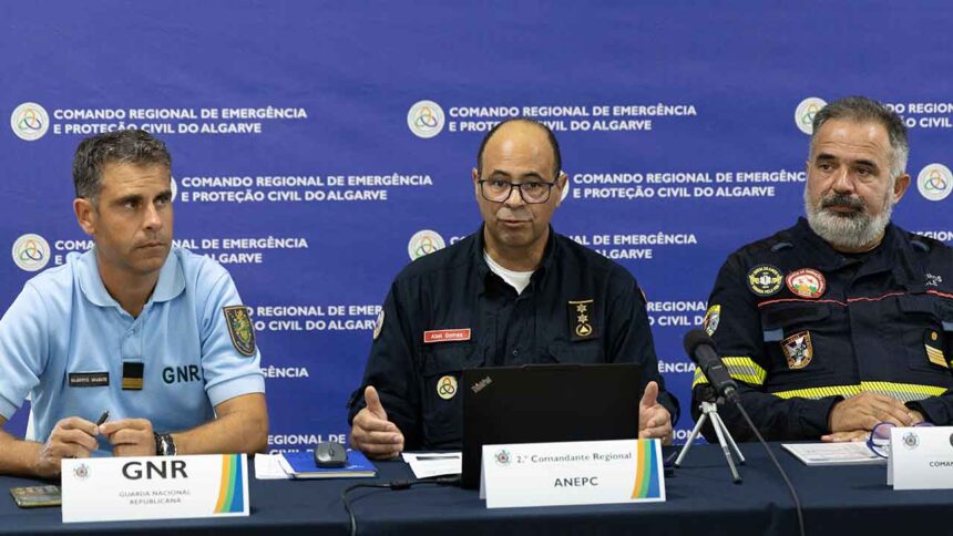 Proteção Civil espera melhoria das condições meteorológicas durante a madrugada para travar o avanço das chamas.