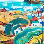 Visitantes podem conhecer a artista e descobrir novas obras inspiradas no Algarve.