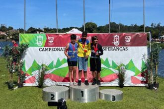 Inês Batista e Afonso Reis garantiram lugares de pódio para os Castores do Arade em Esposende.
