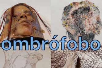 Finalistas da UAlg apresentam «Ombrófobo», uma exposição que reúne pintura, escultura, fotografia, vídeo e instalação multimédia.