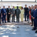 Novo espaço público resultou da recuperação de uma área degradada e da valorização das ruínas da antiga Fábrica de Cortiça.