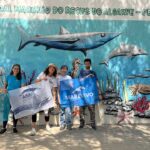 Observação de golfinhos, atividades práticas e um mural marcaram a participação de 200 alunos de Albufeira.