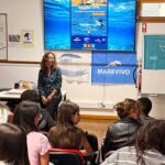 Observação de golfinhos, atividades práticas e um mural marcaram a participação de 200 alunos de Albufeira.