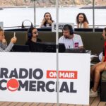 Rádio Comercial transmitiu ao largo de Albufeira, a bordo de uma embarcação, para promover o concelho no início do verão.