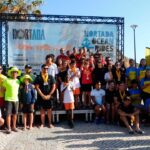 Red Seagull estreou-se em competições nacionais com classificações de destaque e uma vitória na estafeta mista.