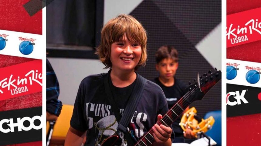 School of Rock Portimão leva sete alunos ao Rock in Rio, depois de atuações no Time Out Lisboa e no LAV.