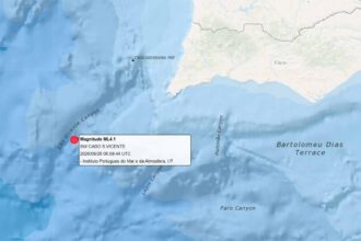 Um sismo de magnitude 4,1 foi sentido em Lagos e Portimão na manhã deste domingo. O IPMA não registou danos pessoais nem materiais.