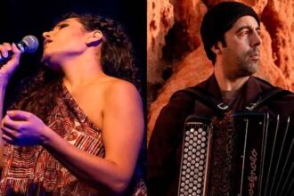 A cantora de Vila Real de Santo António e o acordeonista de Albufeira atuam num dos maiores festivais de música do mundo.