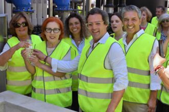 Estação de Água para Reutilização da ETAR de Vilamoura vai reduzir o consumo de água potável em campos de golfe, agricultura e jardins públicos.