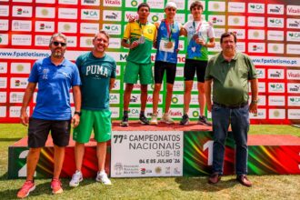 Areias de São João leva três atletas ao Europeu de Sub-18 depois de conquistar dois títulos nacionais e duas medalhas de prata em Beja.
