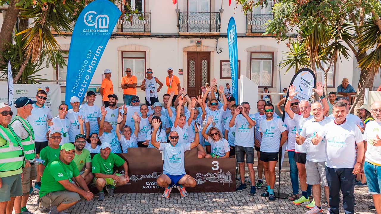 Castro Marim recebeu cerca de 200 atletas na Corrida Flor de Sal, com provas de seis e 10 quilómetros e domínio de clubes algarvios.