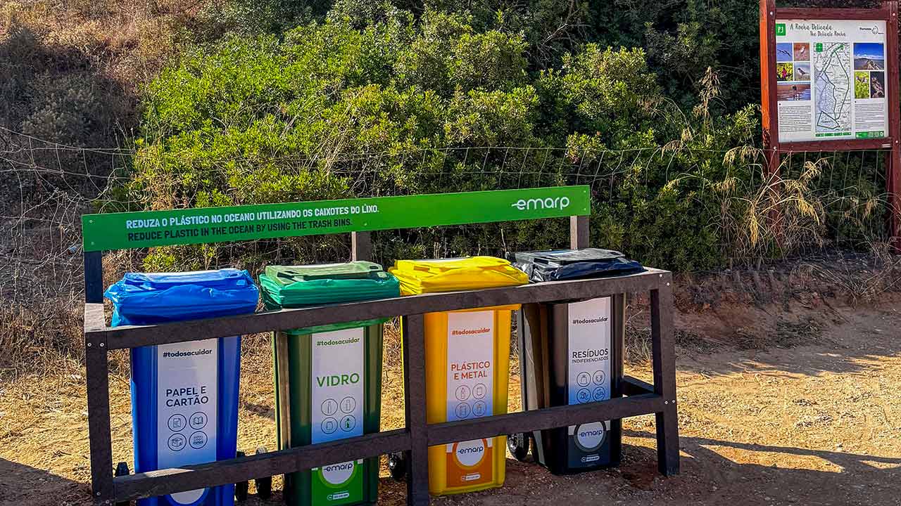 A EMARP reforçou a sensibilização ambiental na Quinta da Rocha com nova sinalética, ecopontos e uma área de descanso para os visitantes.