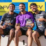 Footvolley World Tour transformou a Praia dos Pescadores num palco internacional, com lotação completa e atletas de dez países em competição.