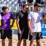 Footvolley World Tour transformou a Praia dos Pescadores num palco internacional, com lotação completa e atletas de dez países em competição.