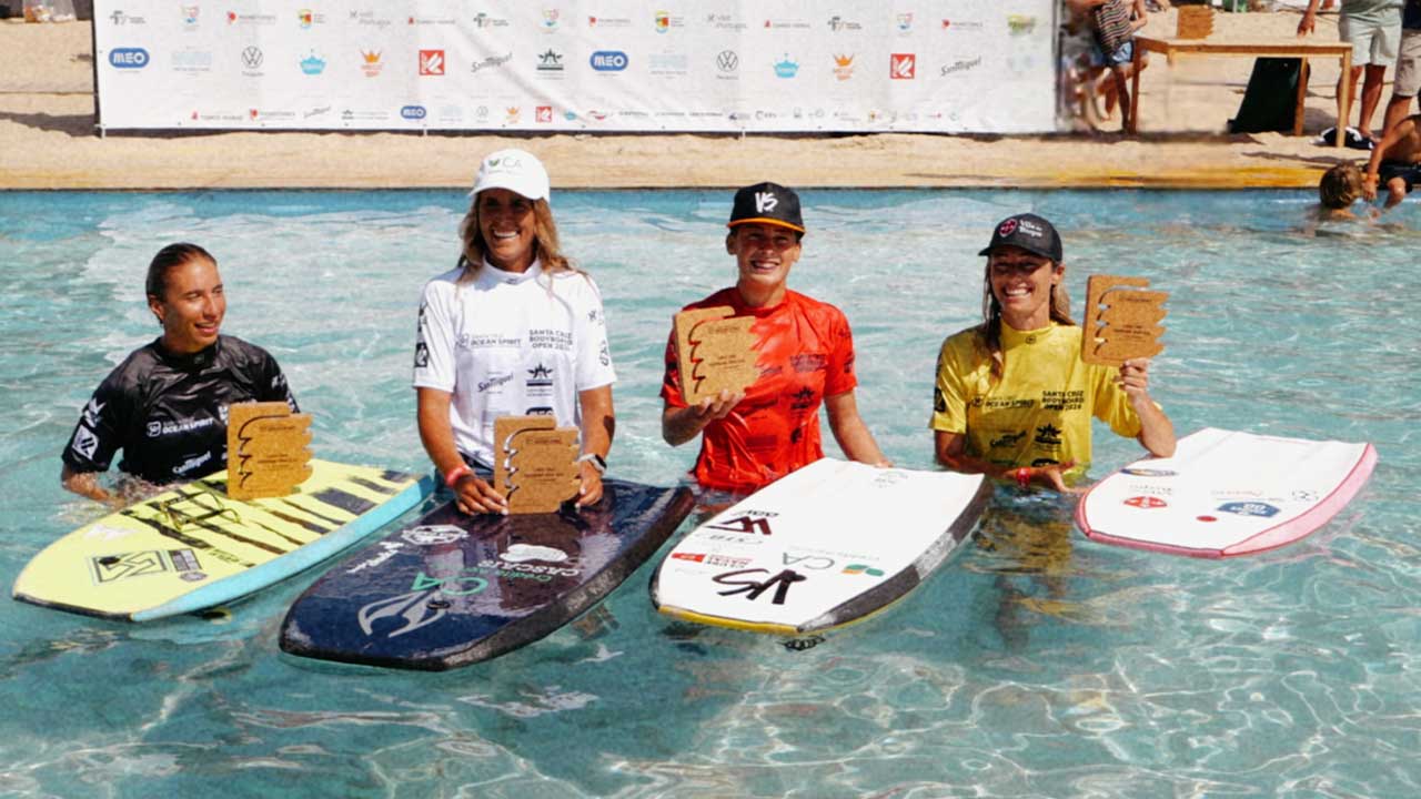 Atleta de Sagres venceu a segunda etapa da competição, conquistou o Santa Cruz Ocean Spirit e assumiu o primeiro lugar da classificação nacional.
