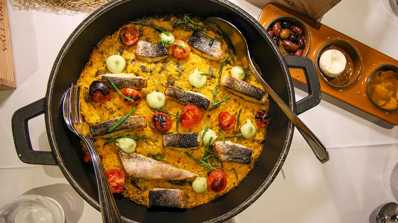 Noélia Jerónimo e a cozinha algarvia do Marina com Noélia em Olhão.