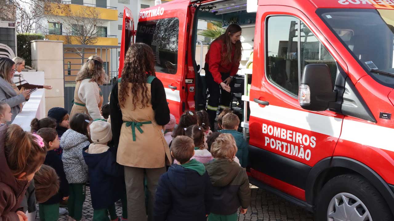 Escolas de Portimão receberam 342 ações da Proteção Civil durante o ano letivo, envolvendo cerca de 9.500 participantes.