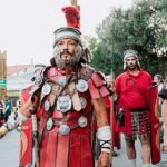Salir no Tempo levou três dias de recriação romana à vila do interior de Loulé, com gastronomia da época e mais de 200 espetáculos.