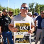 Protesto TVDE em Albufeira.