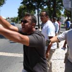 Protesto TVDE em Albufeira.
