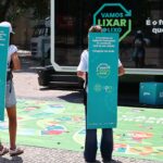 Camião itinerante da Agência Portuguesa do Ambiente encerra em Portimão o percurso de verão dedicado à correta separação dos resíduos urbanos.